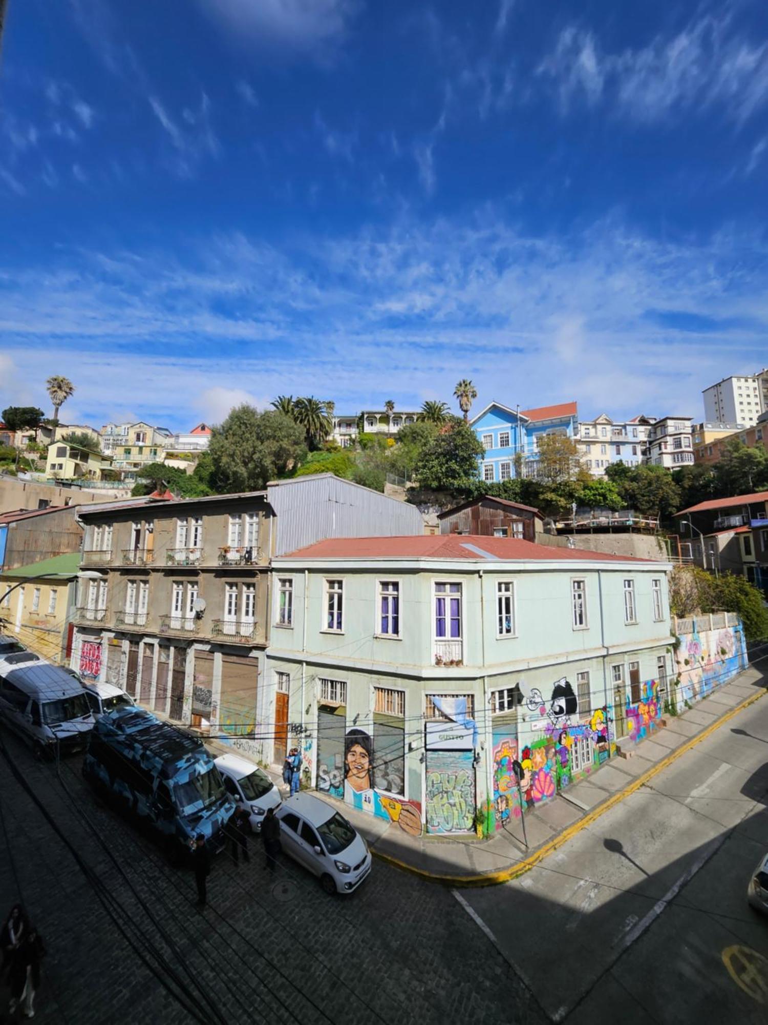 La Puerta Roja Hotel Valparaiso Luaran gambar
